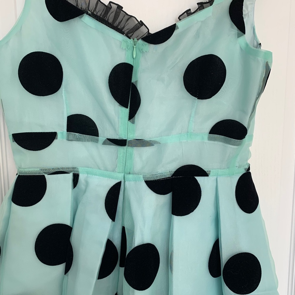 Tenax Polka Dot Tile Cocktail Dress